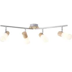 Hot Brilliant Babsan 4 spotlight Trä