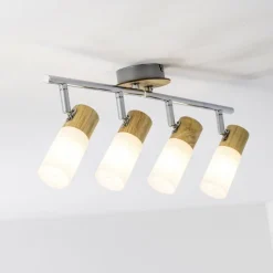 Hot Brilliant Babsan 4 spotlight Trä