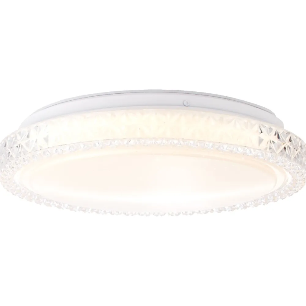 Brilliant Badria Ø30 plafond Vit