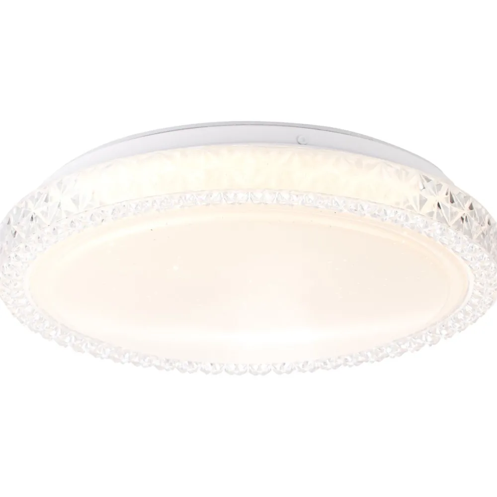 Brilliant Badria Ø30 plafond Vit