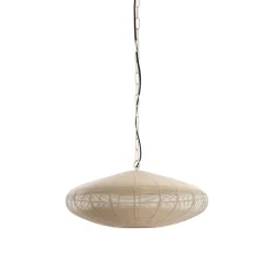 Outlet Light & Living Bahoto Ø50 taklampa Krämvit