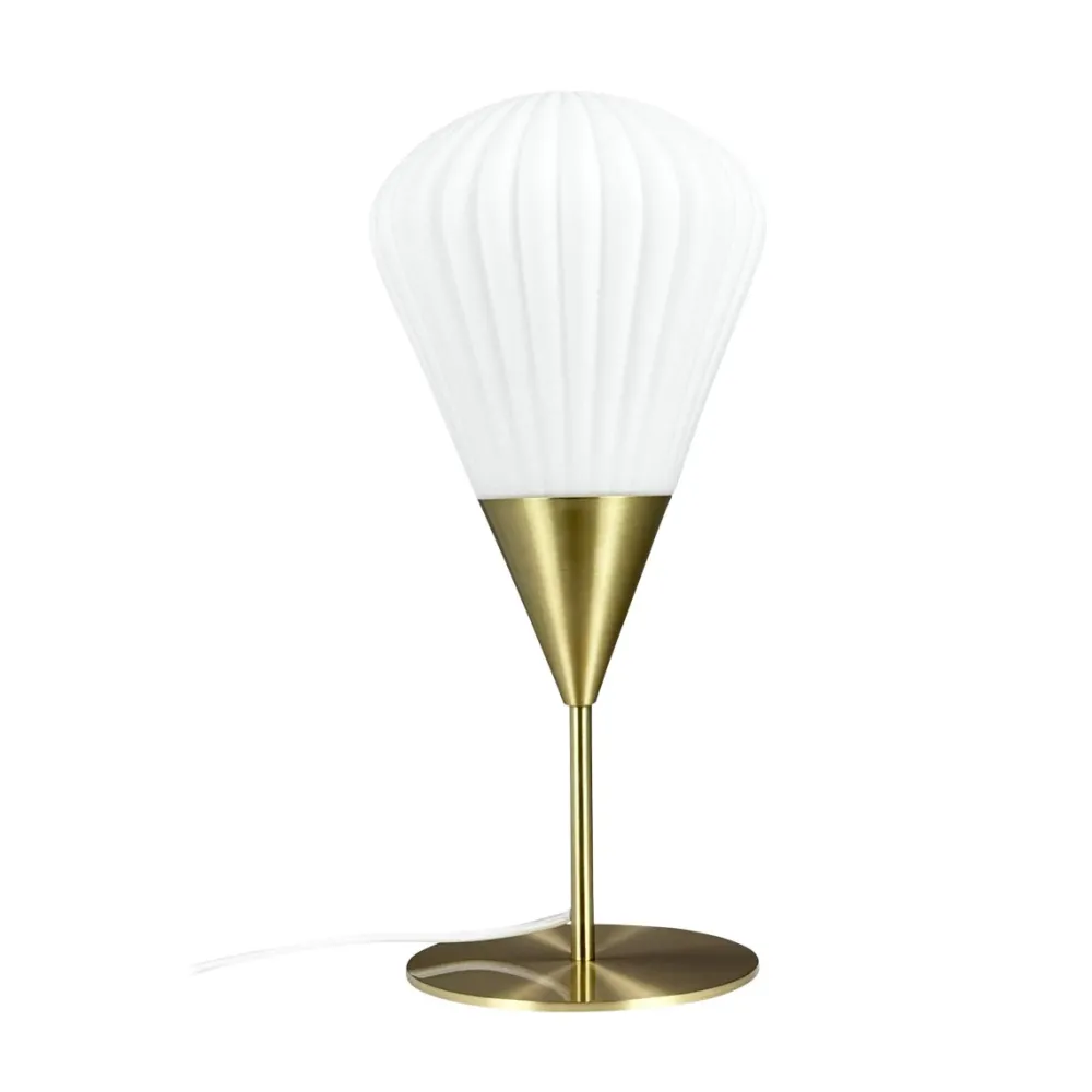 Online Dyberg Larsen Ballon 45cm bordslampa Vit
