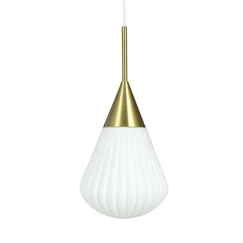 Dyberg Larsen Ballon Ø20 taklampa Vit