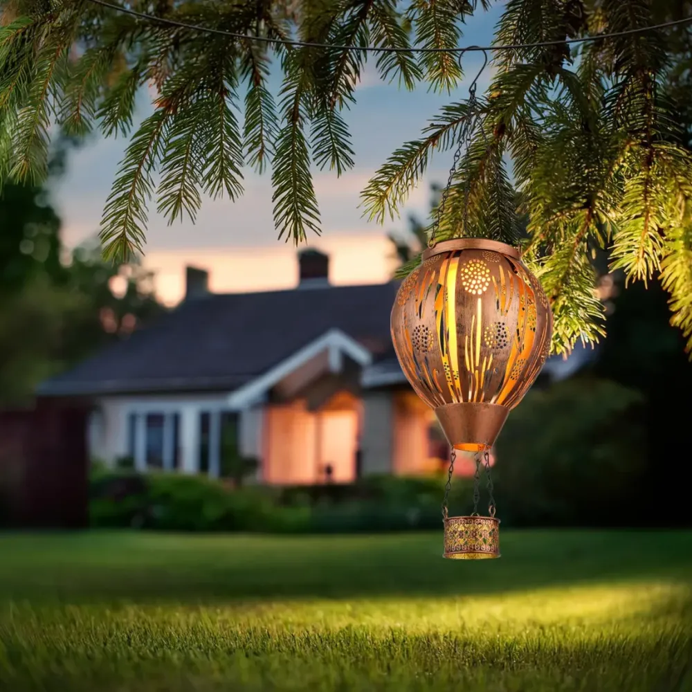 Clearance Globo Lighting Balloon solcellslampa Koppar