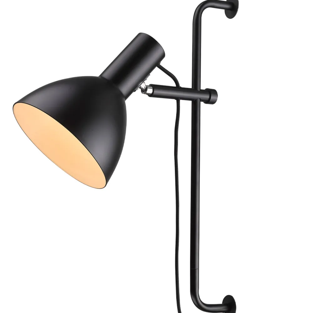 Hot Halo Design Baltimore 50cm vägglampa Svart