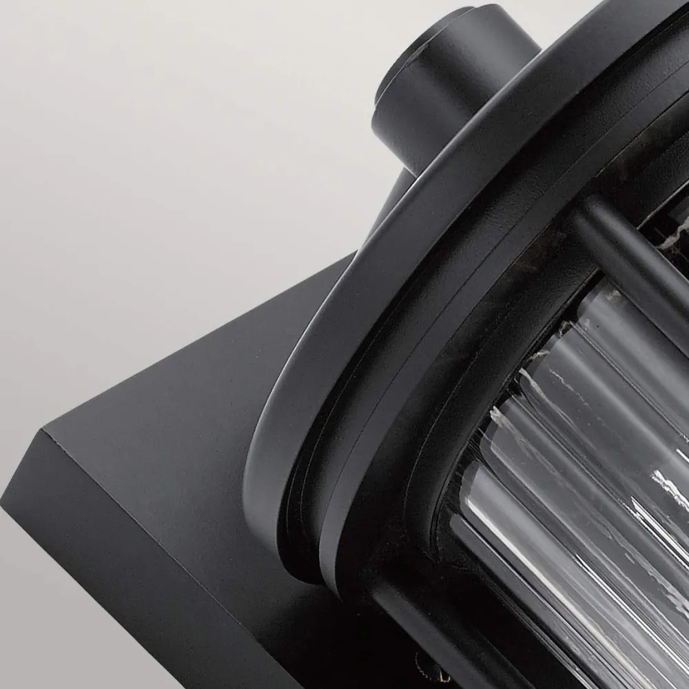 New Elstead Lighting Barras utelampa Svart