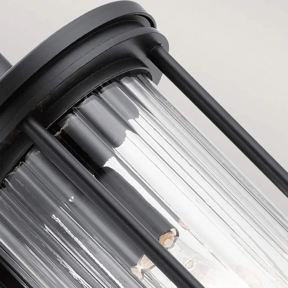 New Elstead Lighting Barras utelampa Svart