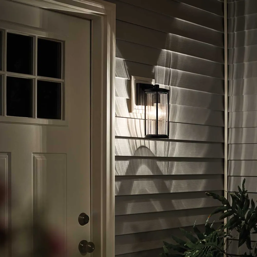 Sale Elstead Lighting Barras utelampa Svart
