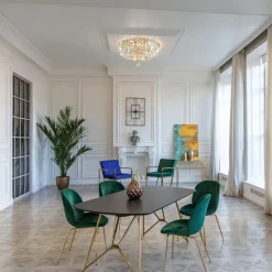 Outlet Maytoni Basfor Ø30 kristall Guld