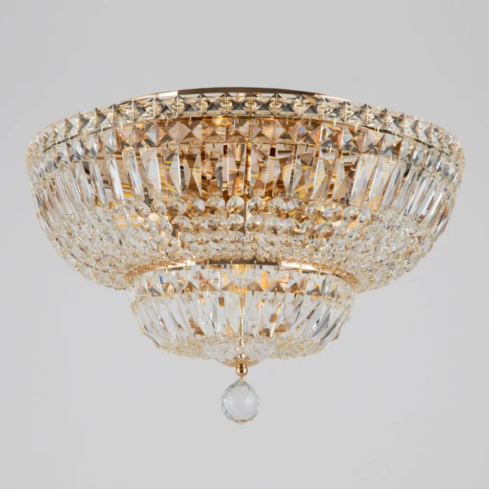Discount Maytoni Basfor Ø45 kristall Guld