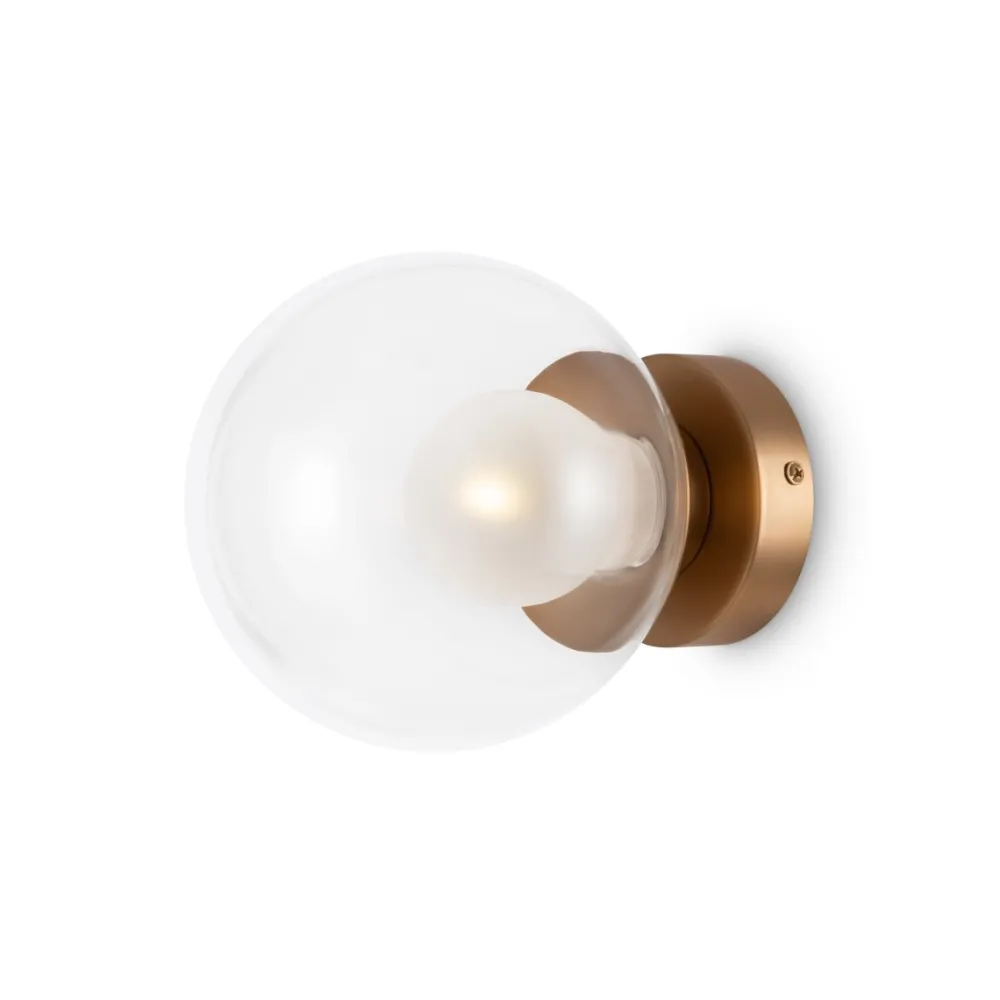 Best Maytoni Basic form Ø15 vägglampa Guld