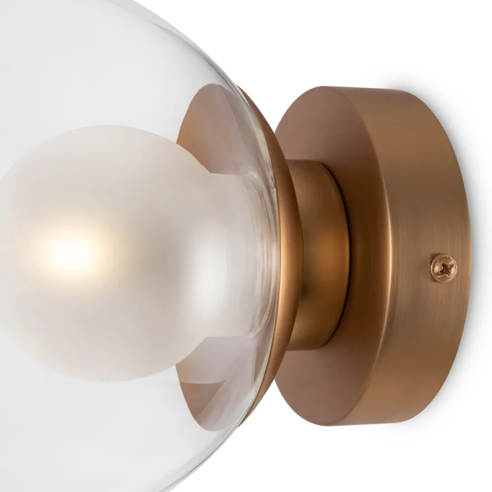 Best Maytoni Basic form Ø15 vägglampa Guld