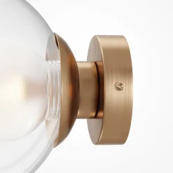 Best Maytoni Basic form Ø20 vägglampa Guld