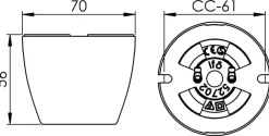 Hot Ifö electric Basic spotlight