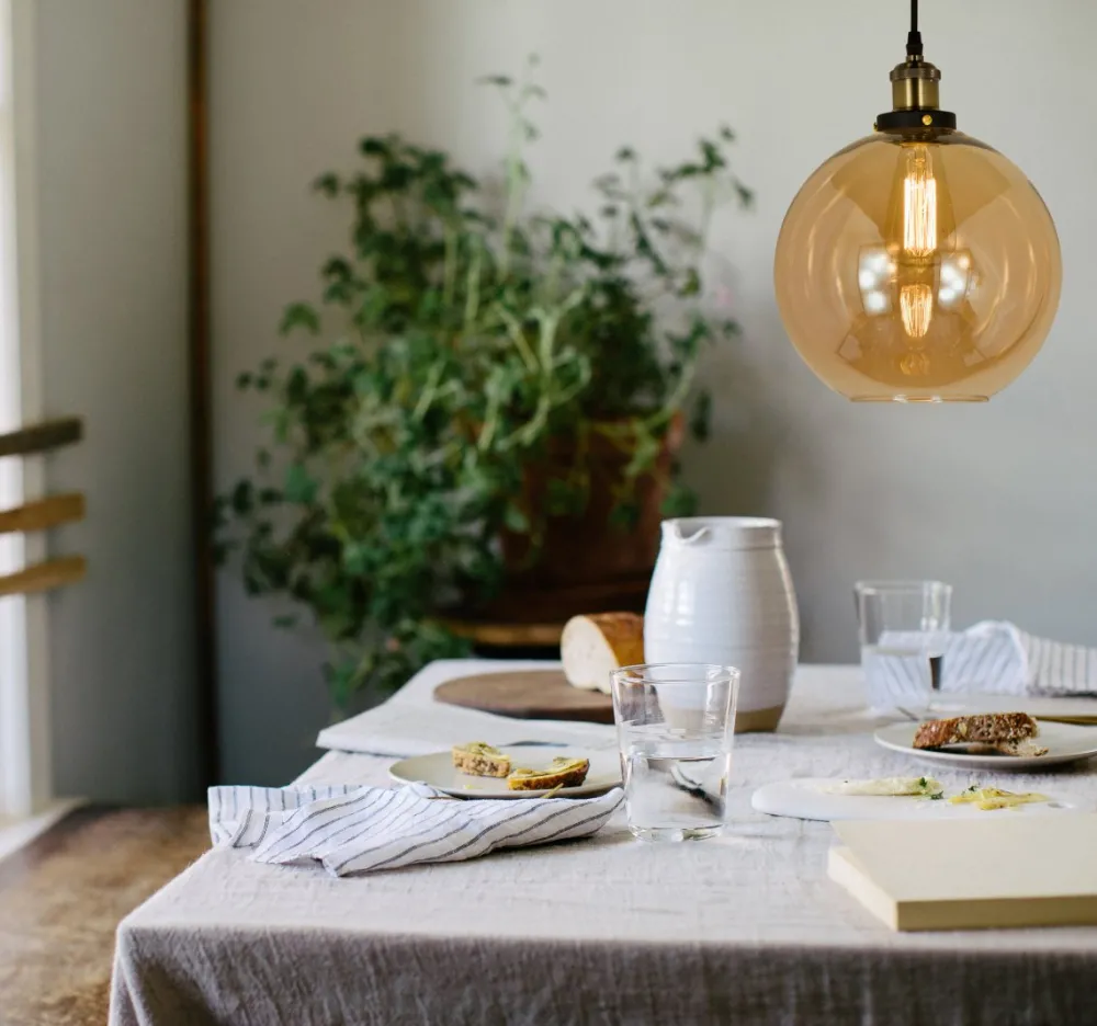 New Aneta Lighting Beatrice Ø25 taklampa Amber