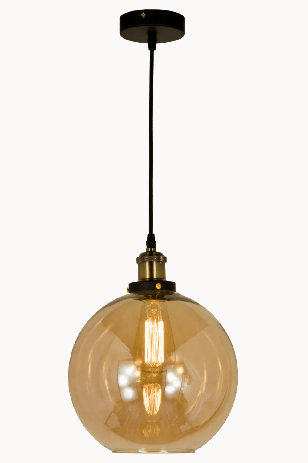 New Aneta Lighting Beatrice Ø25 taklampa Amber
