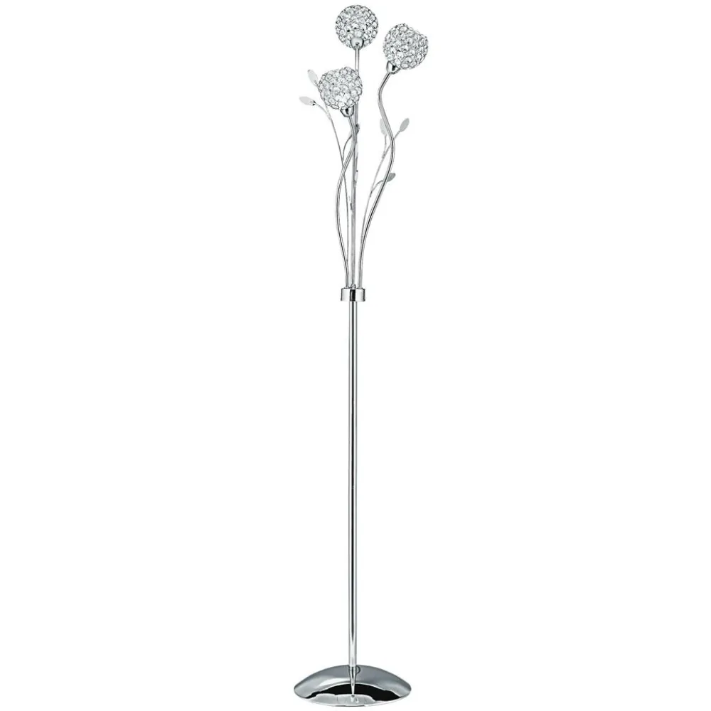 Discount Searchlight Bellis golvlampa Krom