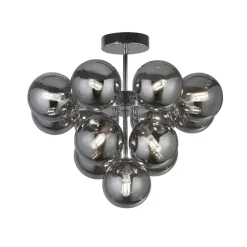 Outlet Searchlight Berry Ø40 plafond Rökfärgad