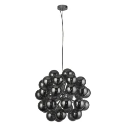 New Searchlight Berry Ø50 taklampa Rökfärgad