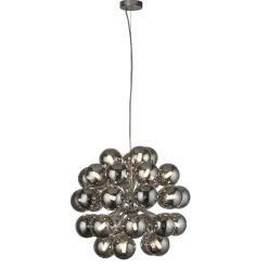 New Searchlight Berry Ø50 taklampa Rökfärgad