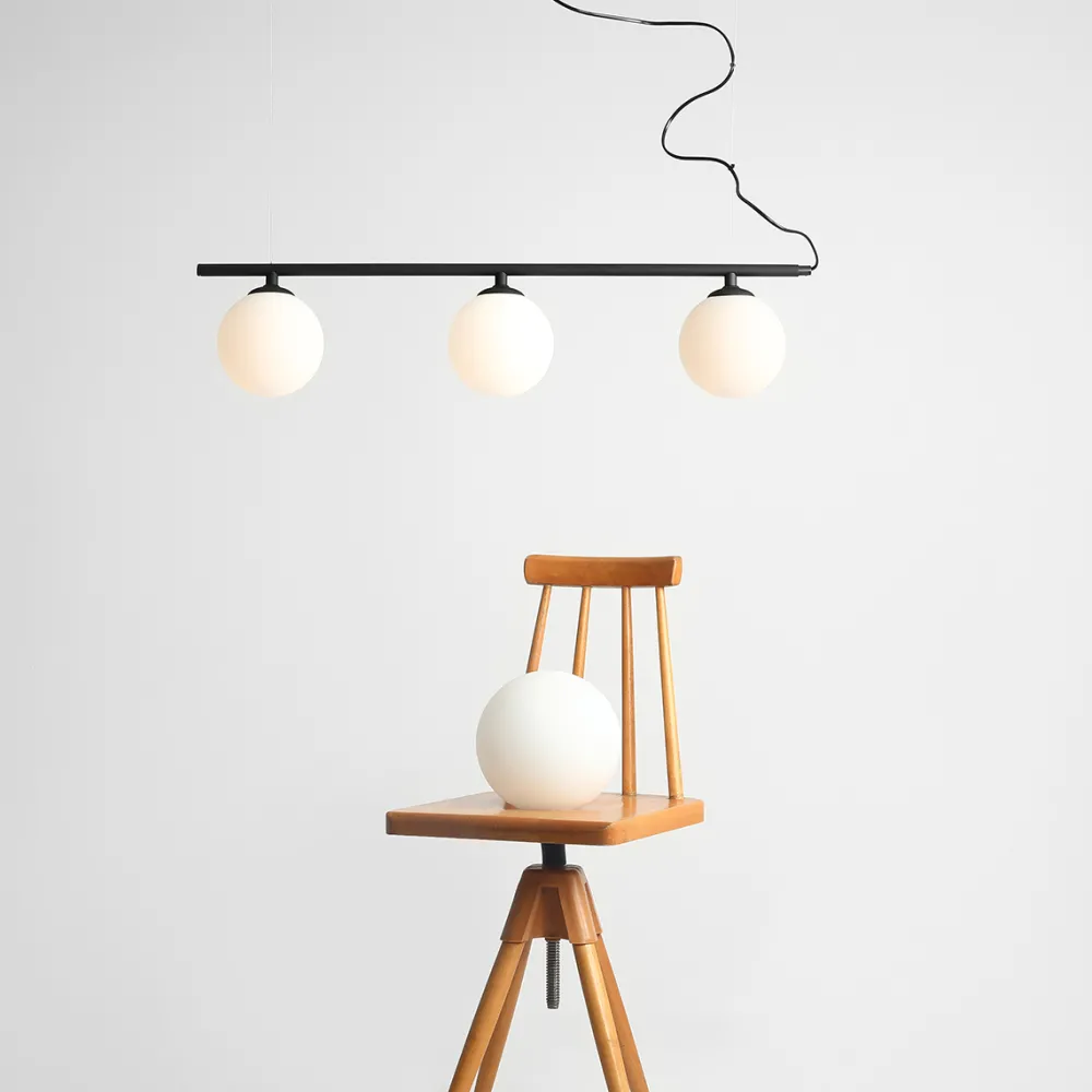 Artera Beryl 80cm taklampa Svart