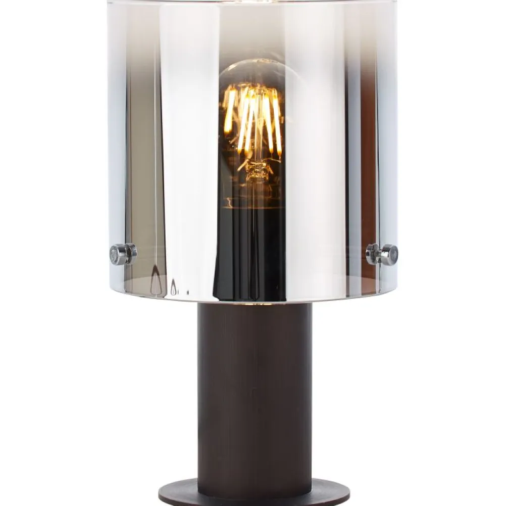 Discount Brilliant Beth 26cm bordslampa Rökfärgad