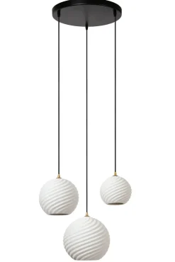 Discount Lucide Bina Ø40 taklampa Vit