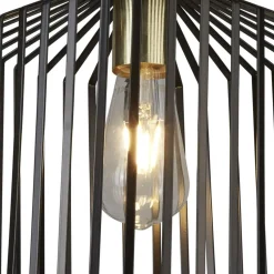 New Searchlight Bird Cage Ø22 taklampa Svart