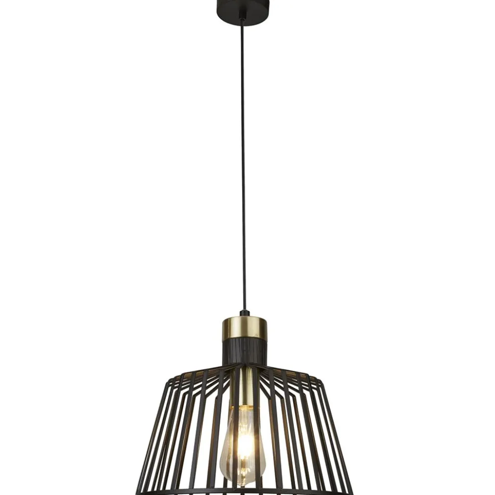 Outlet Searchlight Bird Cage Ø30 taklampa Svart