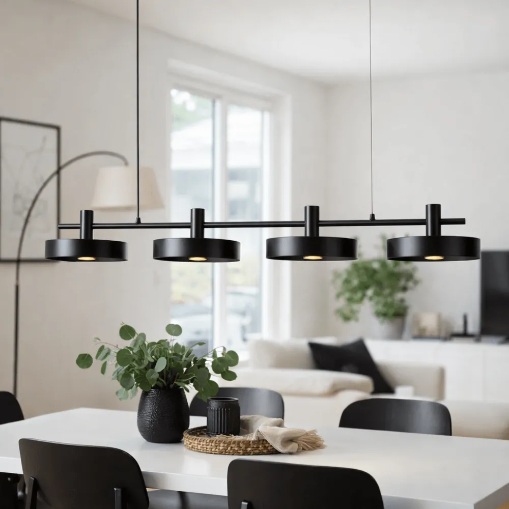 Online Nordic Lighting Birillo 130cm taklampa Svart