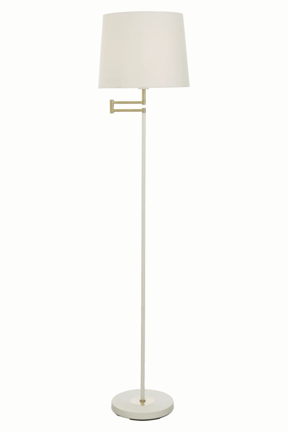 Discount Aneta Lighting Birka golvlampa Vit