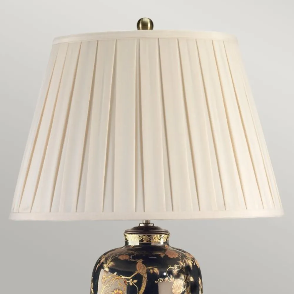 Best Elstead Lighting Black Birds 74cm bordslampa Svart