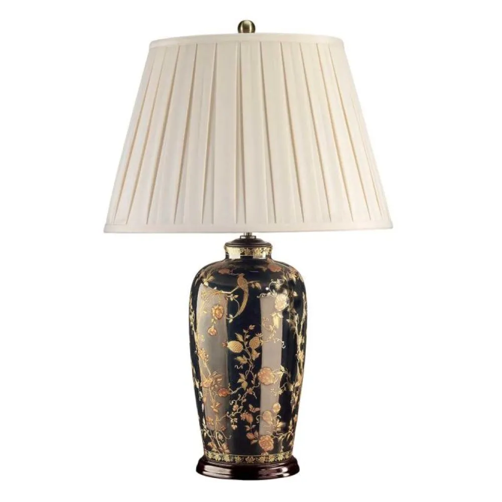 Best Elstead Lighting Black Birds 74cm bordslampa Svart