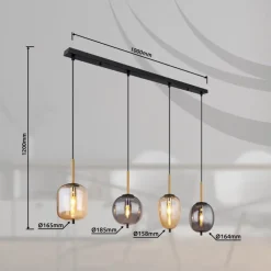 New Globo Lighting Blacky 110cm taklampa