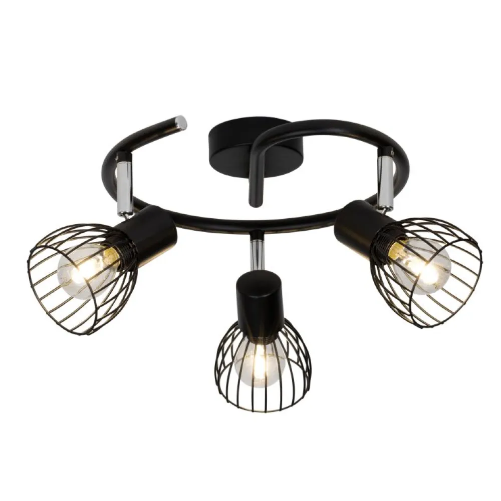 Online Brilliant Blacky 3 spotlight Svart