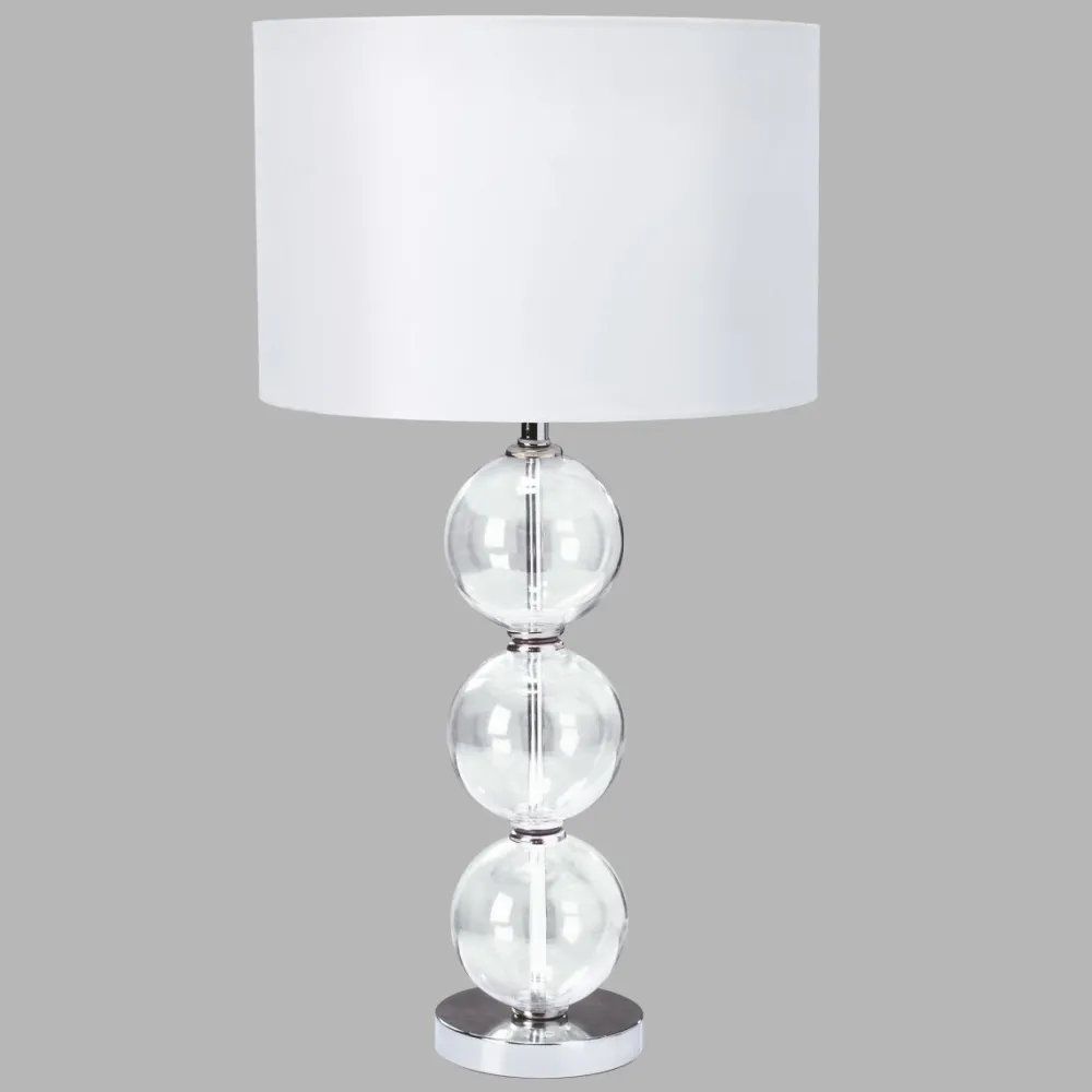 Clearance Searchlight Bliss 58cm bordslampa Krom