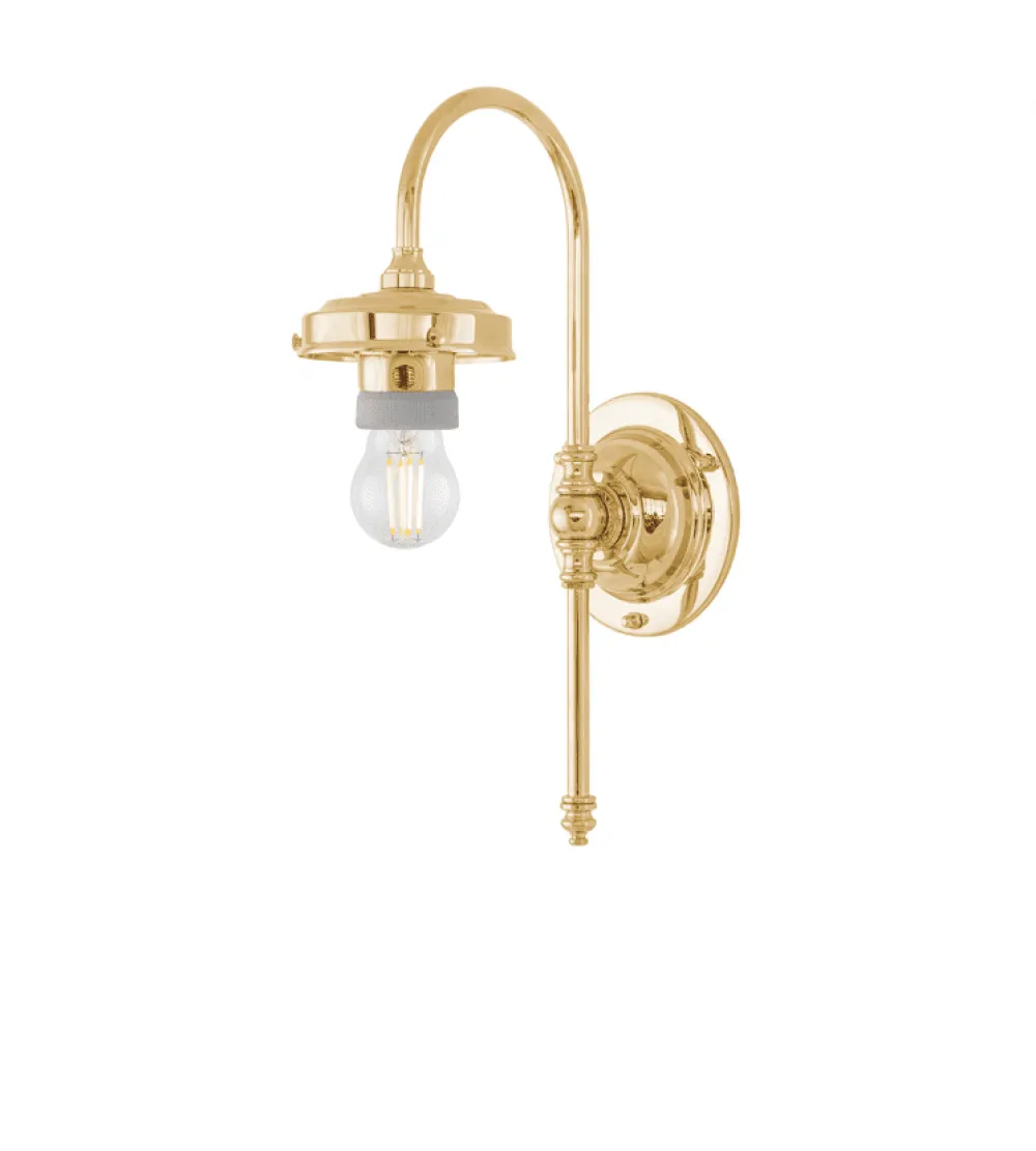 Best Karlskrona lampfabrik Blomberg IP21 Mässing