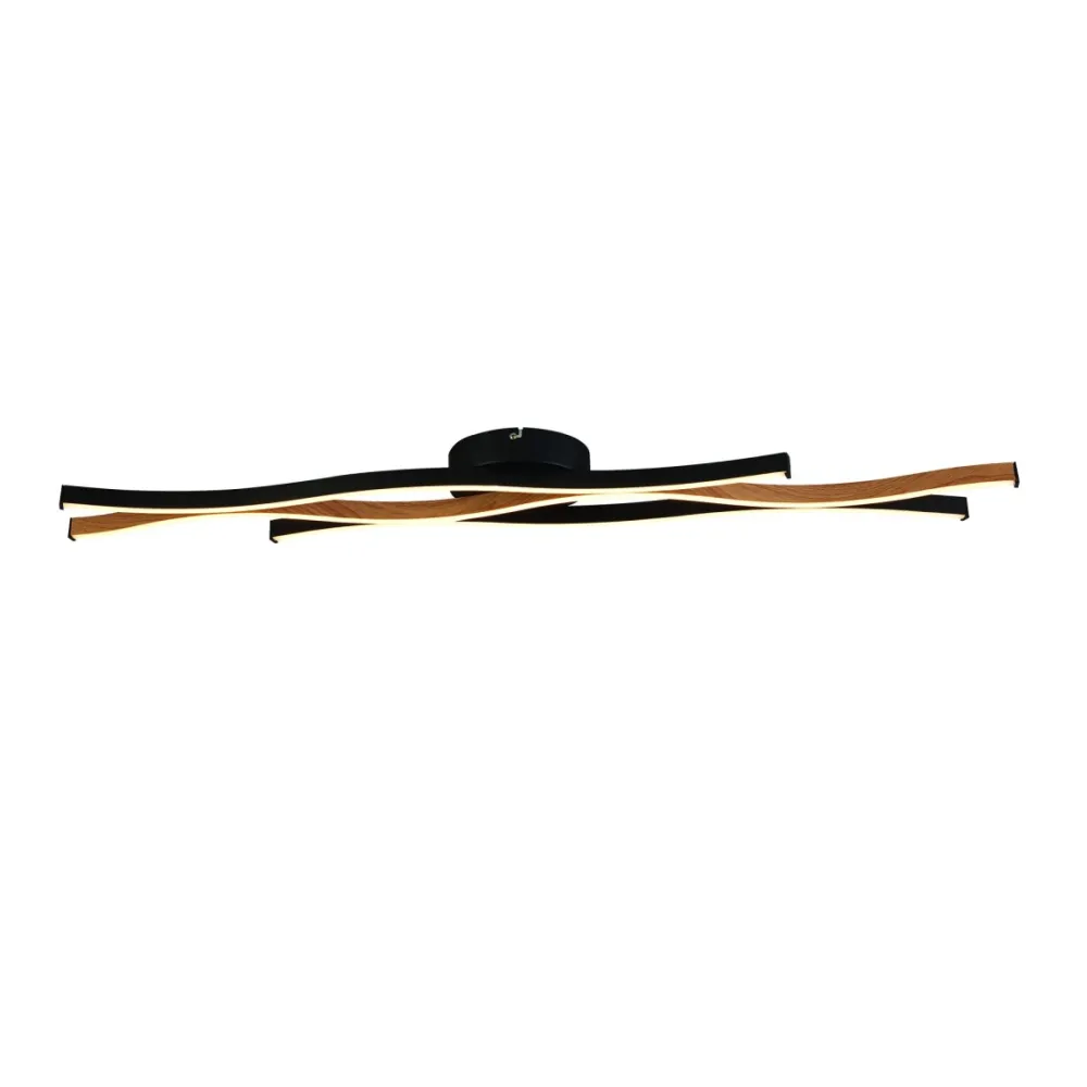 Sale Searchlight Bloom 108cm plafond Svart