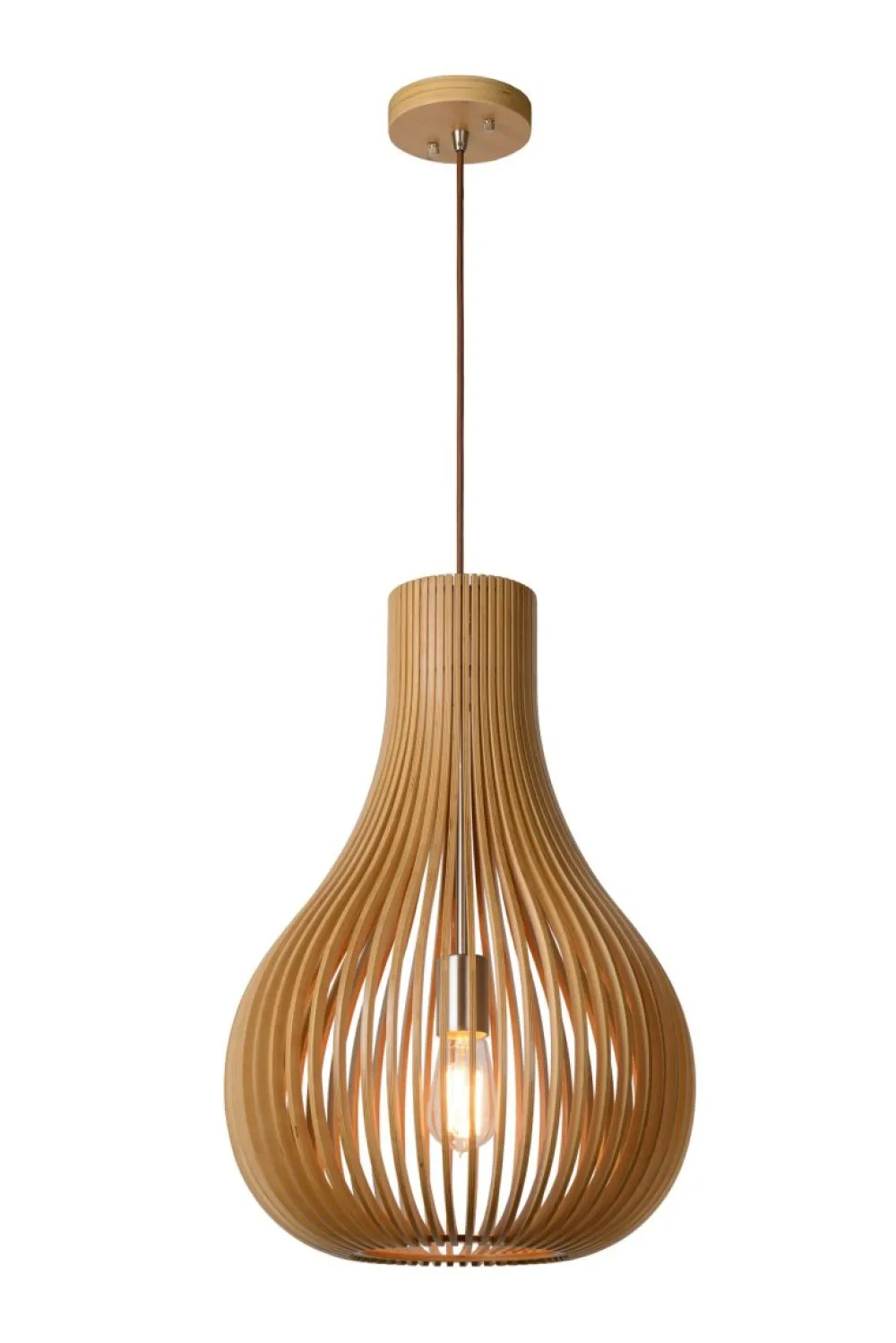 Clearance Lucide Bodo Ø38 taklampa Natur