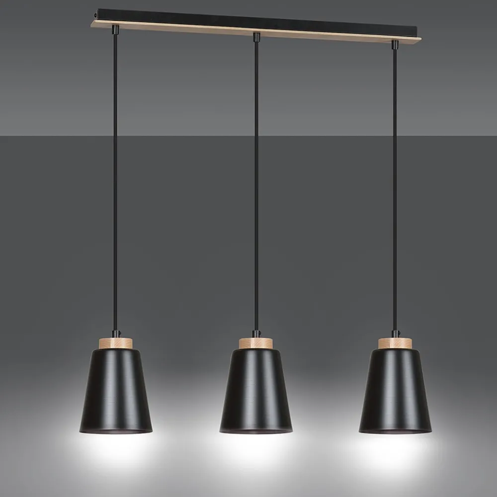 Discount Emibig Lighting Bolero 66cm taklampa Svart