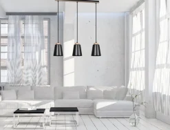 Discount Emibig Lighting Bolero 66cm taklampa Svart