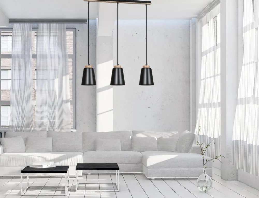 Discount Emibig Lighting Bolero 66cm taklampa Svart