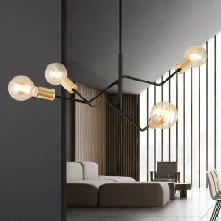 Online Emibig Lighting Bolt 66cm taklampa Svart