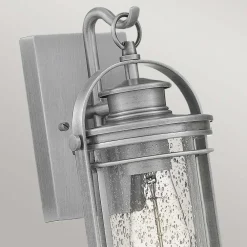 Hot Elstead Lighting Booker 28cm utelampa Aluminium