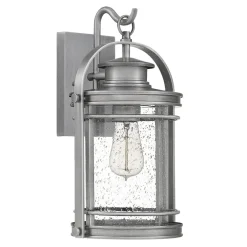 Sale Elstead Lighting Booker 38cm utelampa Aluminium
