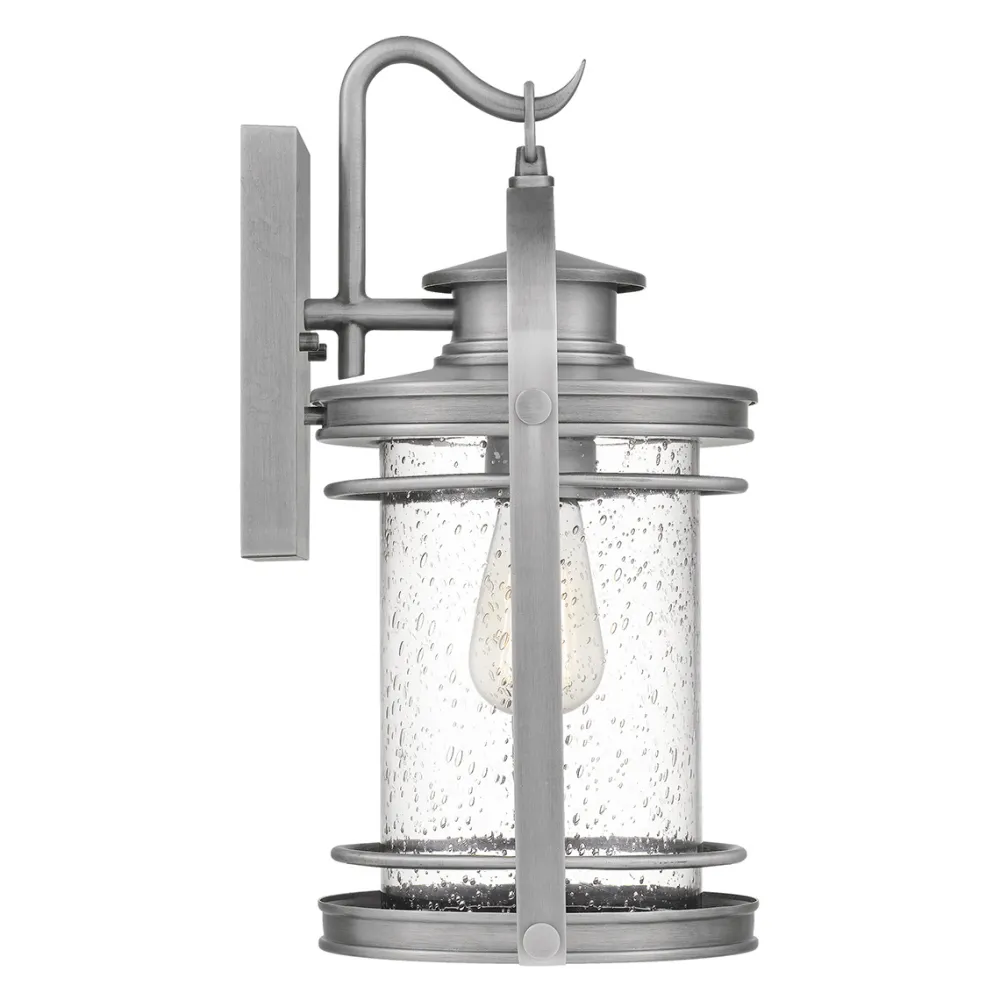 Sale Elstead Lighting Booker 38cm utelampa Aluminium