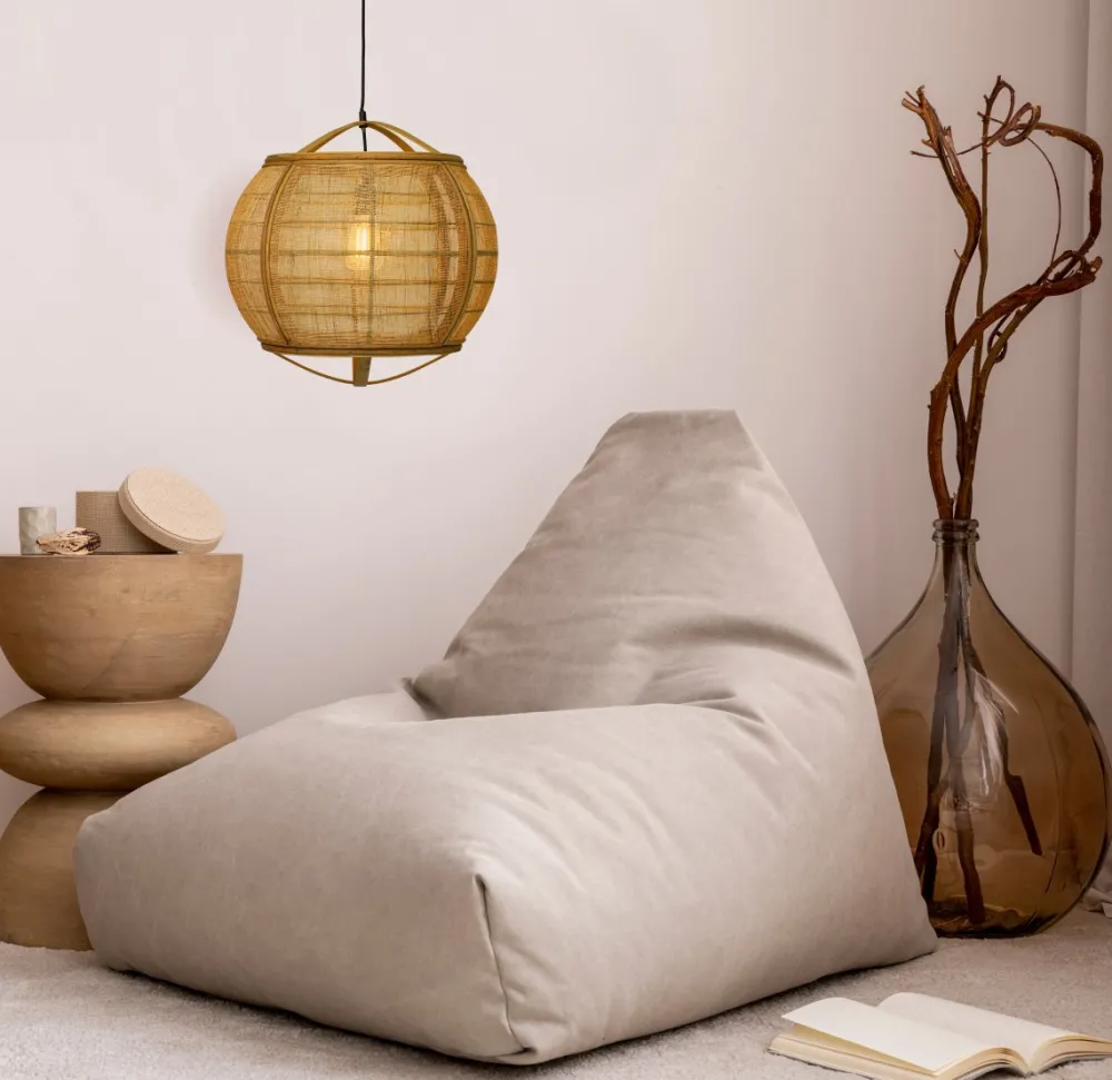 New Aneta Lighting Borneo Ø58 taklampa Natur