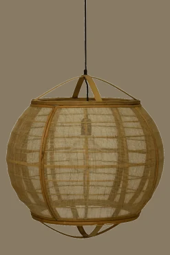 New Aneta Lighting Borneo Ø58 taklampa Natur