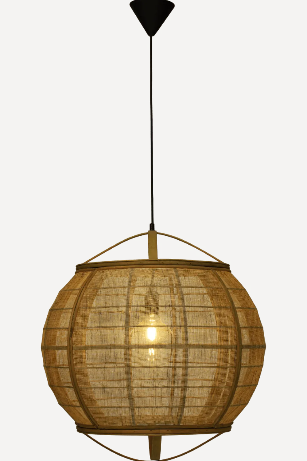New Aneta Lighting Borneo Ø58 taklampa Natur