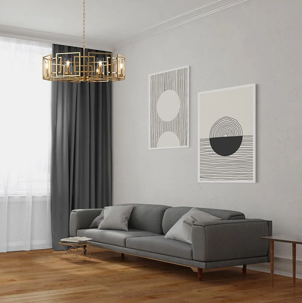Online Maytoni Bowi Ø88 taklampa Guld